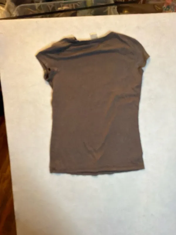 Disney Women's Vintage Mickey Mouse Floral Silhouette T-Shirt Brown - Image 4