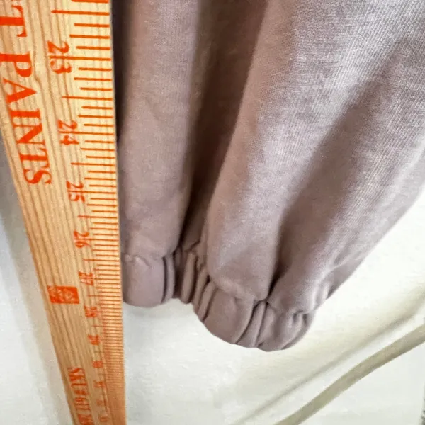 Brandy Melville Sweatpants Mauve Womens‎ One Size Jogger Elastic Athleisure - Image 10