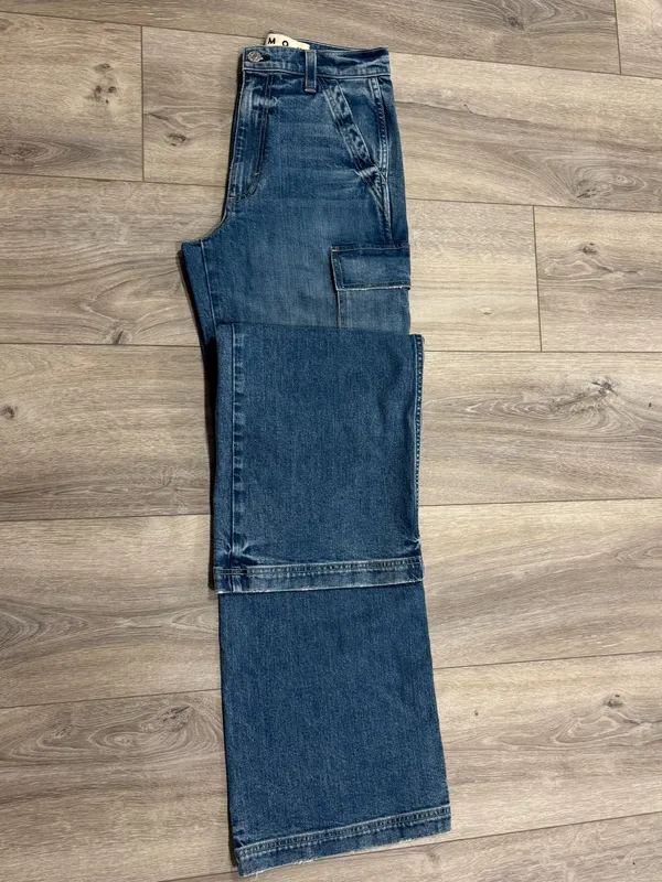 AMO Cargo Denim Blue Size 25 - Image 5