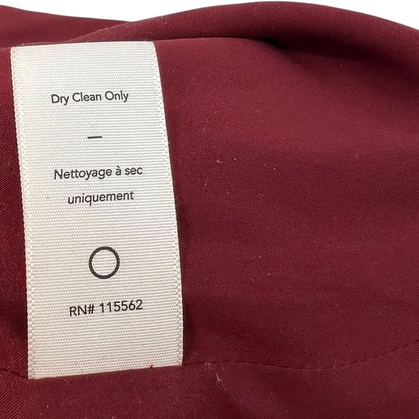Likely Driggs Midi Dress Sheath Strapless Ruffle Burgundy Red Purple‎ Size 2 - Image 15