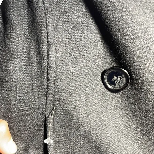 Apt 9 Wool Peacoat‎ Black Medium - Image 7