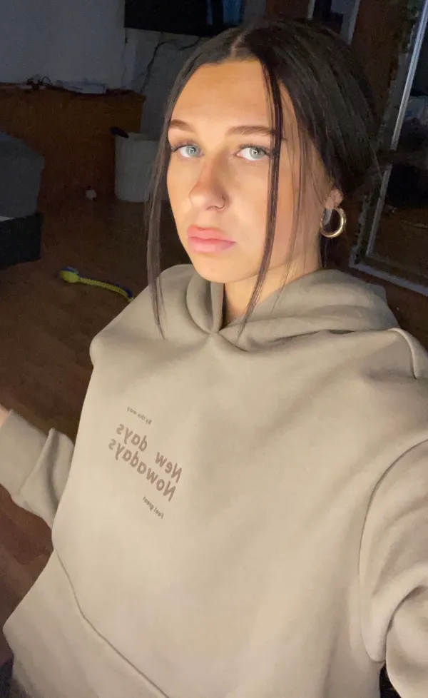 H&M Mocha Hoodie - Image 2