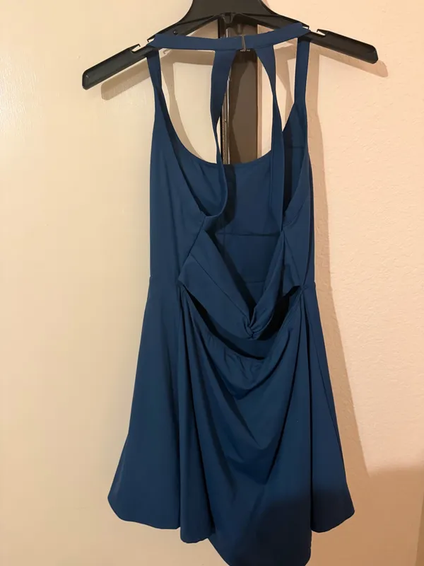 Halara Active Softlyzero™ Airy Backless Twisted Flare Low Support Dance Dress - Image 2