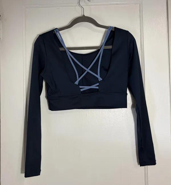 Altar'd State Revival Cropped Long Sleeve - Image 2