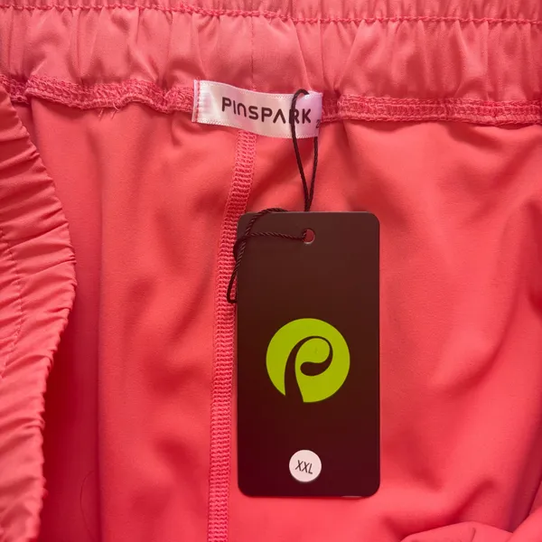 Pinspark Womens Pink Athletic Skort Smocked Waist Tennis Golf Skirt 2XL Golfcore - Image 10