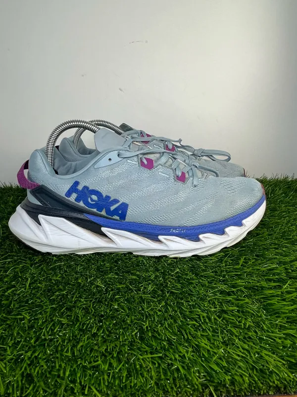 HOKA Elevon 2 Running Shoes Women’s Size 10 Blue Purple Road Running Sneakers - Image 3