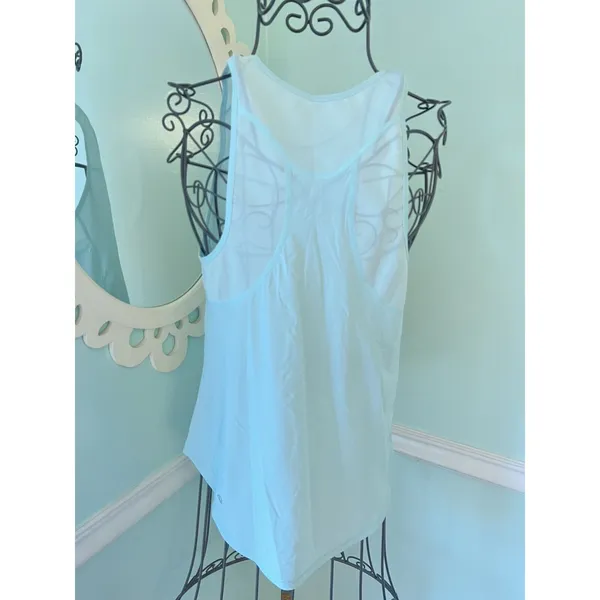 Lululemon top 4‎ mint green Eggshell Blue loose tank top small size 4? - Image 3