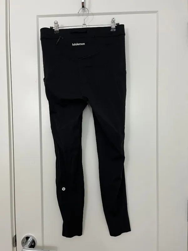 NWT Lululemon Fast and Free HR Tight 25" Drawcord Size 8 Black - Image 2