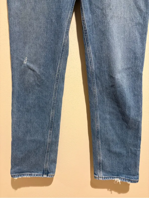 Abercrombie & Fitch The ‘90s Straight Ultra High Rise Jean Crossover Waist 26/2 - Image 4