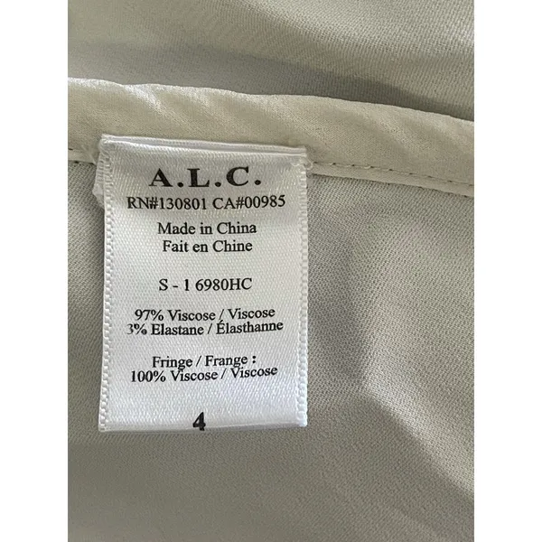 ALC Frank Fringe‎ Dress - Image 10