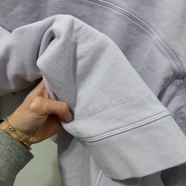 Lululemon Perfectly Oversized Crew Light Lavender - Image 7