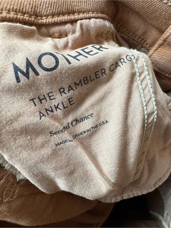 MOTHER The Rambler Cargo Pockets Ankle Pants Utility Jeans Second Chance 26 - Image 8