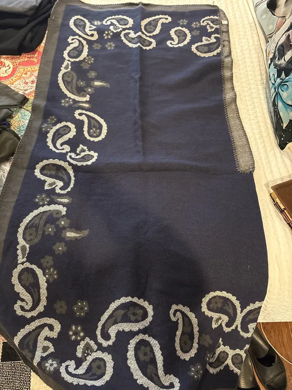 Shaw/poncho Blue - Image 2
