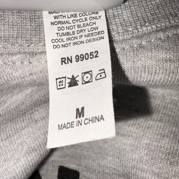 Sota Clothing MInnesota Graphic Crewneck Sweatshirt Heather Gray Medium Pullover - Image 3