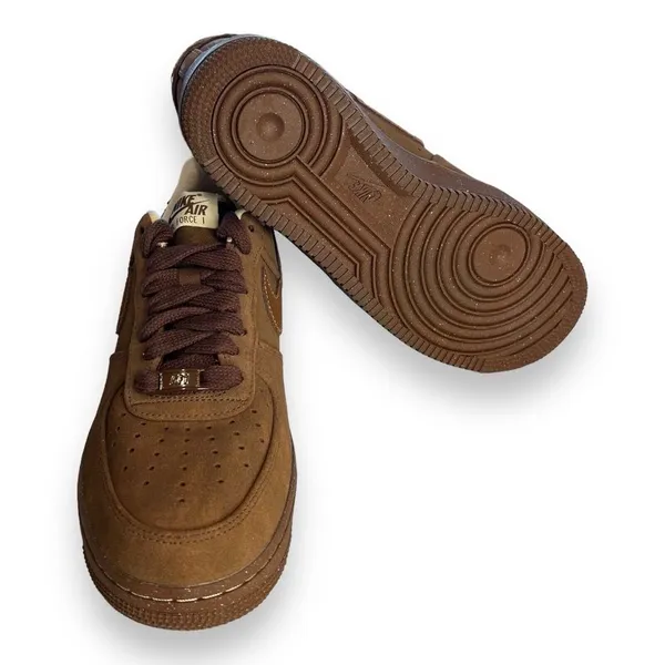 Nike Womens Air Force 1 Low Cacao‎ Wow Size 9.5 FQ8901-259 - Image 6