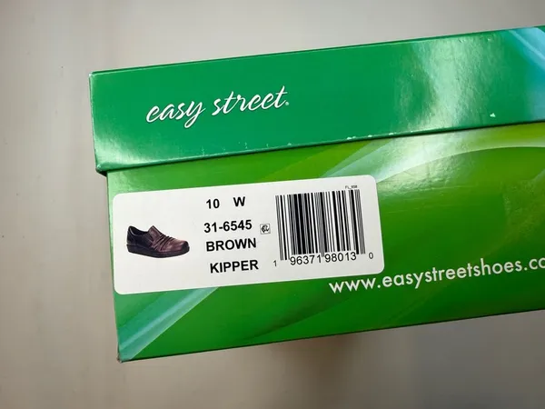 Easy Street Women's Kipper Comfort Flats- Size 10W - Image 3