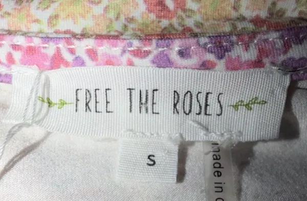 Free The Roses Floral Colorblock Tiered Knit Babydoll Mini Dress - Image 5