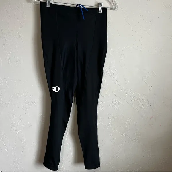 Pearl Izumi Thermal Fleece Lined Zipper‎ Ankle Cycling Leggings - Image 2