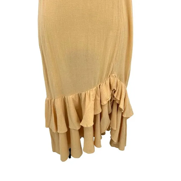Free People‎ Endless Summer Tavia Strapless Maxi Dress Neutral Size XS - Image 5