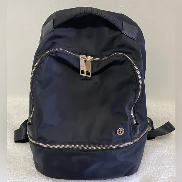 Lululemon City Adventurer Backpack Mini 10L color Black/gold Elevated Minimalist - Image 2