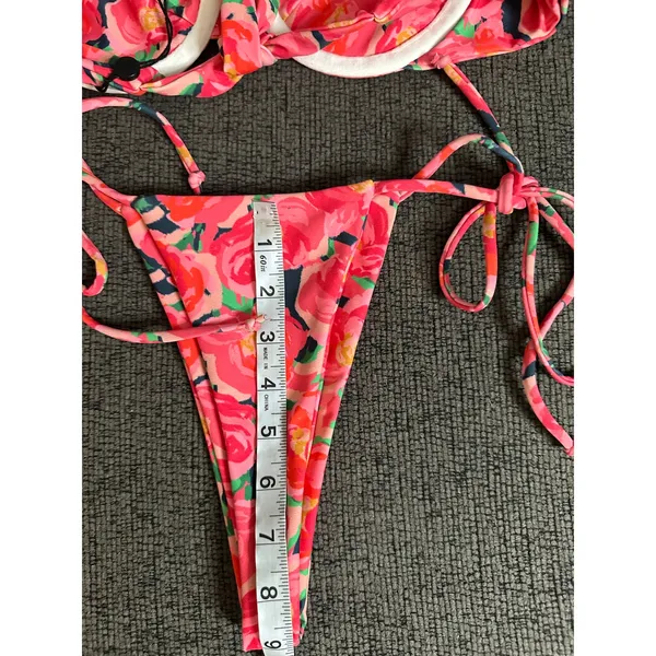 Skatie Katie Top Elsa Bottom Set in Winnetka Floral Print Womans XS/S NWT - Image 10