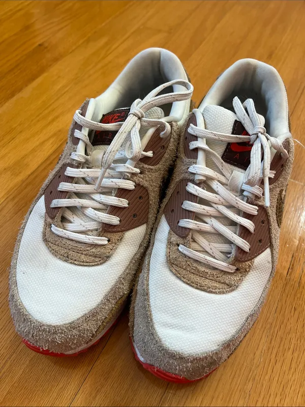Nike Air Max 90 SE special edition pale ivory snakeskin swoosh - Image 3