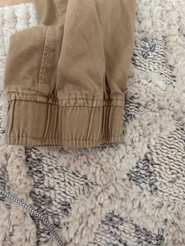 beige american eagle pants  - Image 2