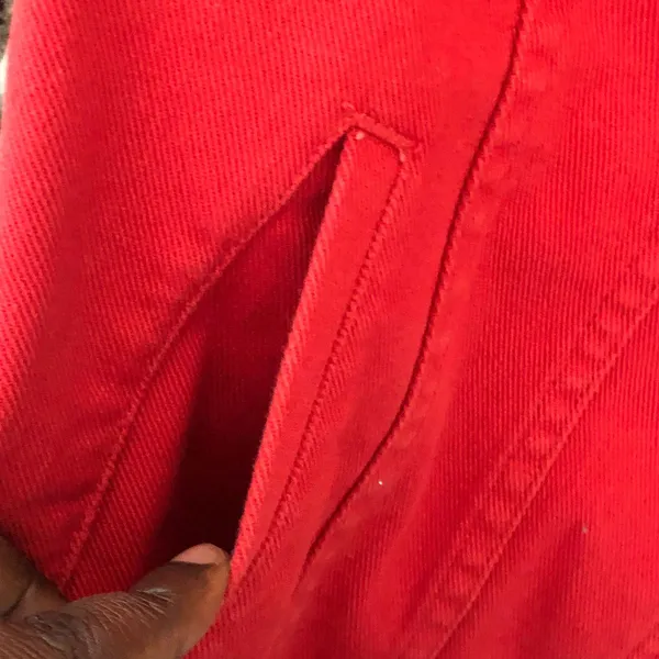 Ralph Lauren Reddish Orange  denim jacket (Size S) - Image 6