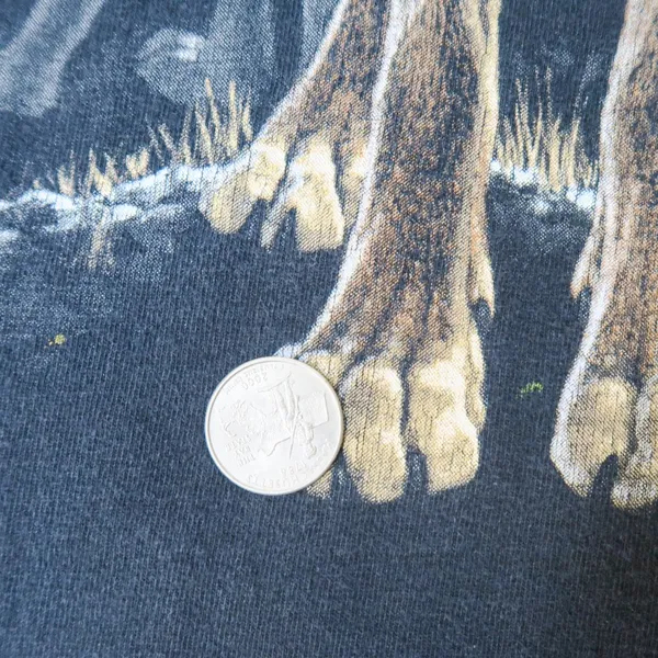 Anvil Vintage 90s Wolf Pack Nature Shirt - Image 9