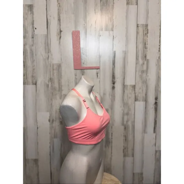 Victoria’s Secret VSX Sport Bra Pink L | Racerback Stretch Athletic Top - Image 2