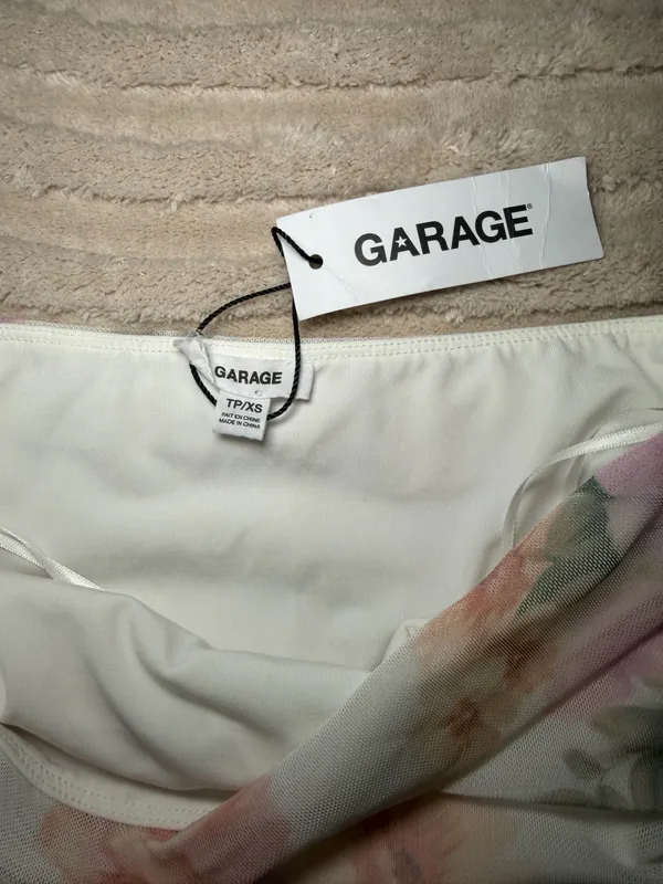 Garage Ruched Tube Top - Image 4