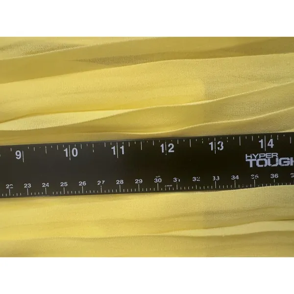 Papaya Pleated Skirt Size M Made In USA - Image 16