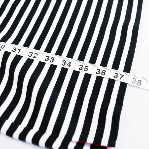 Lauren Ralph Lauren Sheath‎ Dress Women Size L Black White Striped Belted Cotton - Image 16