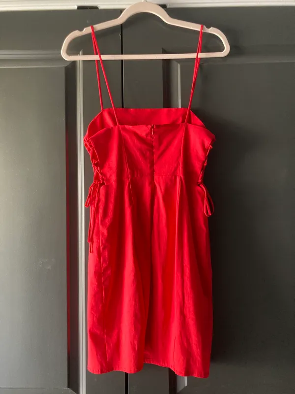 ZARA Micro Mini Red Dress NWT - Image 2