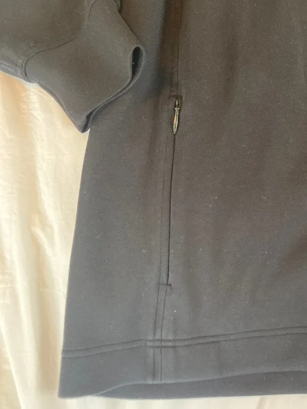 Lululemon Modal Blend Turtleneck Tunic Womens 6 Black Athleisure Minimal Relaxed - Image 4