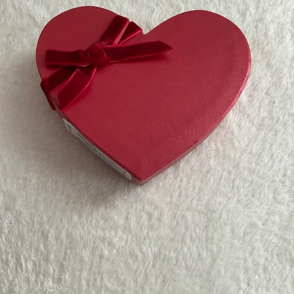 Gift box rhinestone heart Gold - Image 2