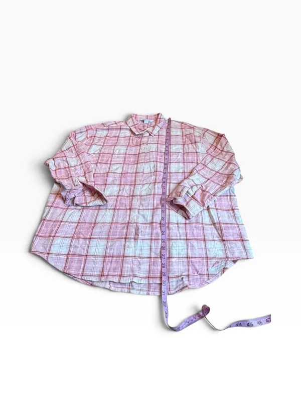 OLD NAVY flannel boyfriend shirt - Image 2