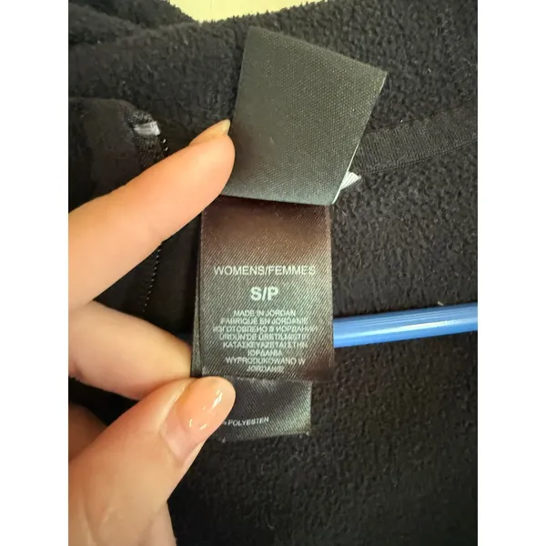 The North Face Womens Black Full Zip Fleece Hoodie Jacket Small - Image 2