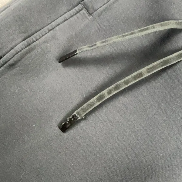 Lululemon Jogger Pants Womens 4 Gray Knit Drawstring Ribbed Cuff Lounge Pockets - Image 6