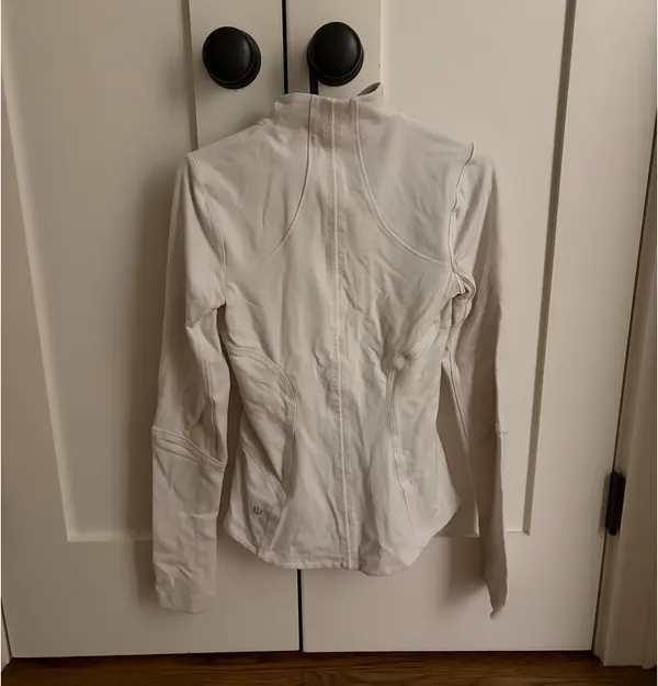Lululemon white define zip up jacket - Image 2