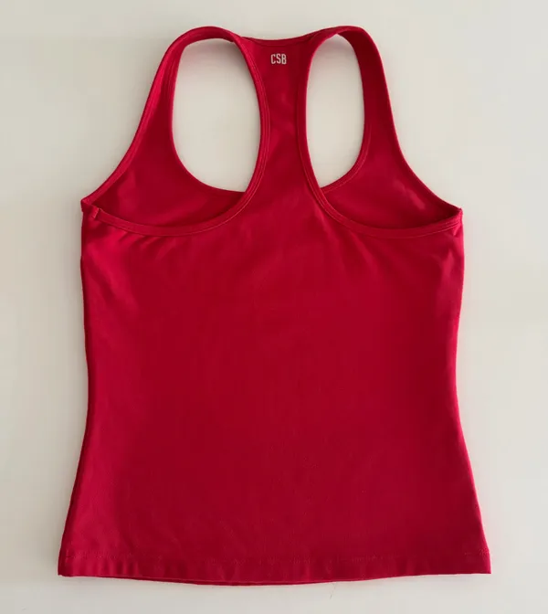 CSB Form Racerback tank Red Size M - Image 4