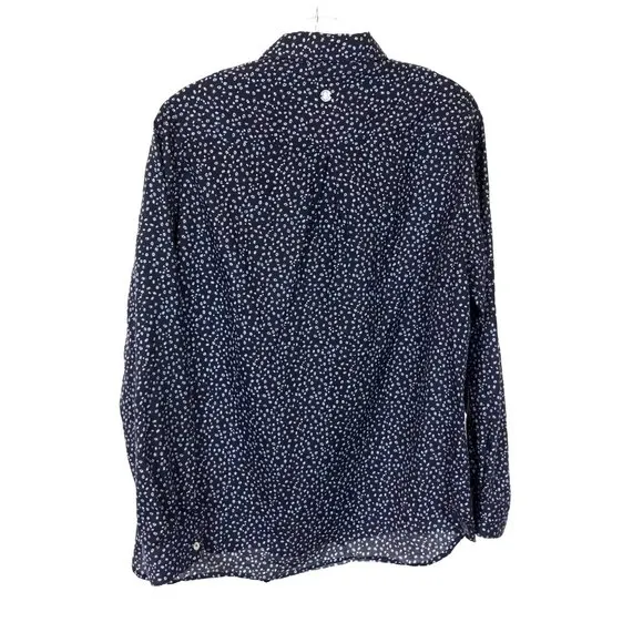 Womens Size 8 Barbour Multicolor Button Front Blouse Top - Image 3