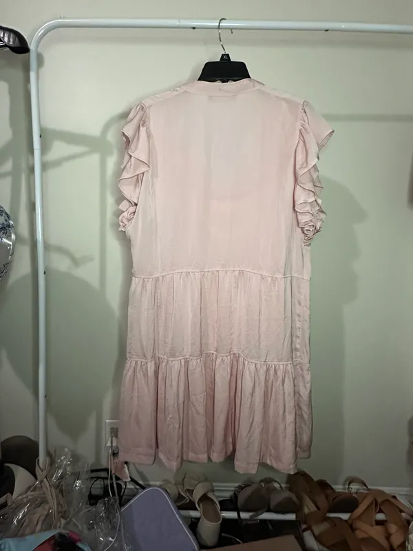 Tommy Hilfiger Bow Tie Dress In Pink - Image 4