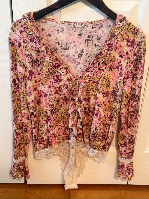 Free people Heat Wave Floral Bodysuit - Image 2