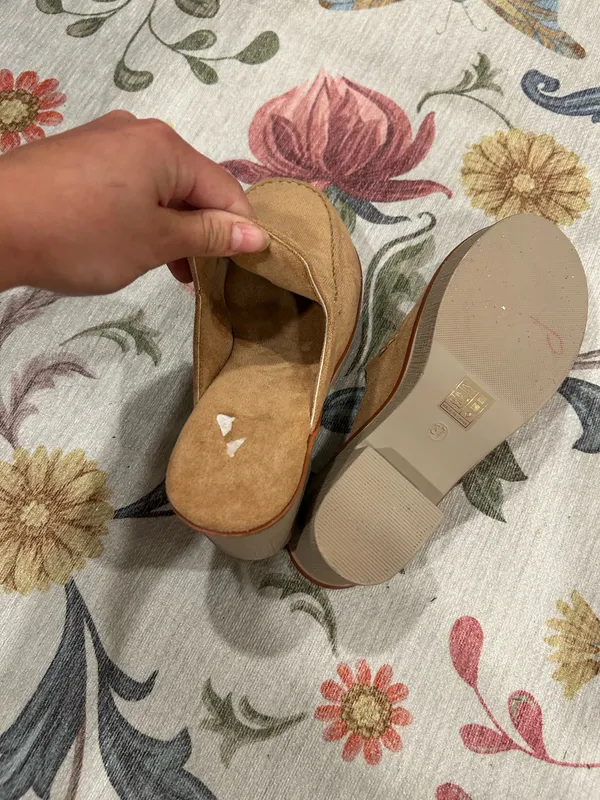 Platform block clog mules Brown Size 6.5 - Image 6
