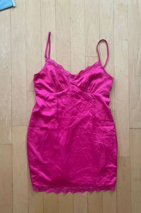 Princess Polly maple mae dress in hot pink - Image 2