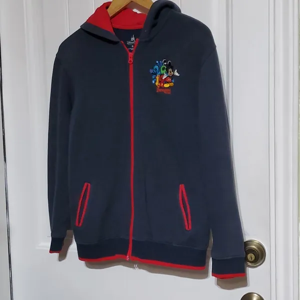 Disney 2012 Hooded Zip up Jersey Size XL - Image 3