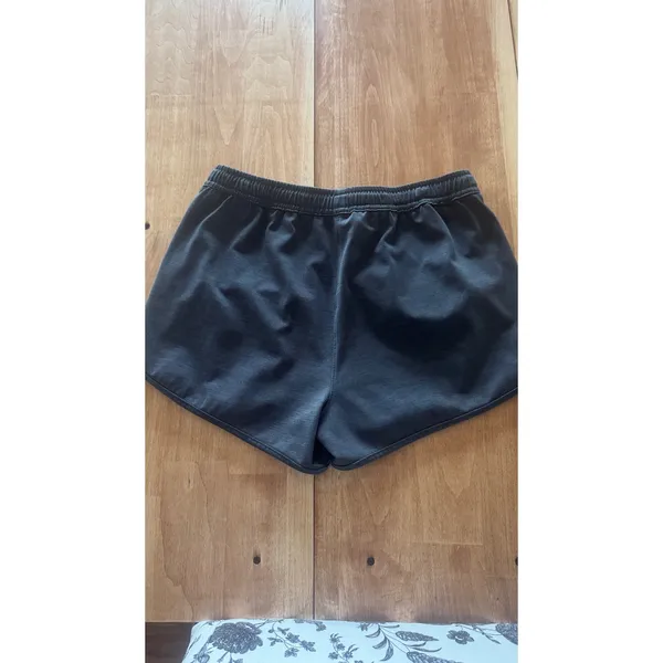 Fitsth Womens Dark Gray Heather‎ Athletic Running Shorts Size Medium Drawstring - Image 3