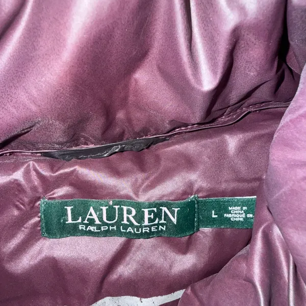 Lauren Ralph Lauren quilted puffer jacket size L - Image 3