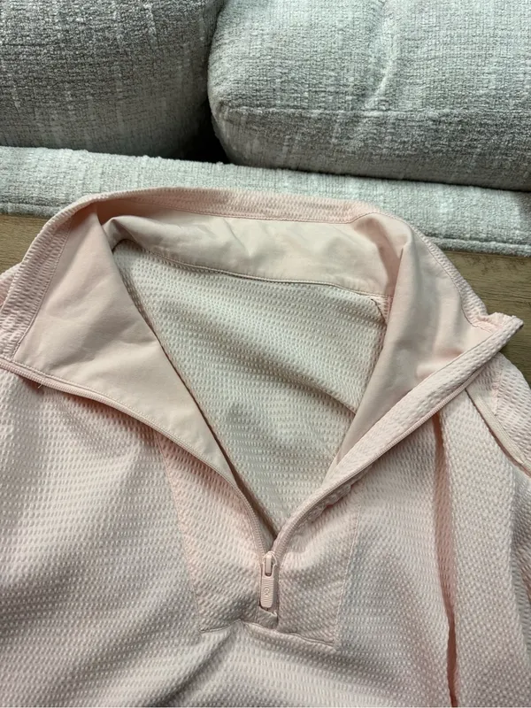 Lululemon Pack Light Pullover *Packable in Pink Mist Women’s Size 8 Activewear - Image 9